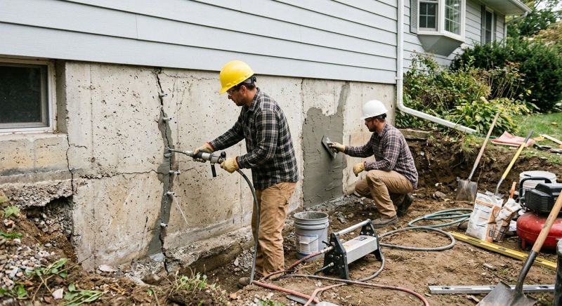 Concrete Foundation Repair in De Leon Springs, FL