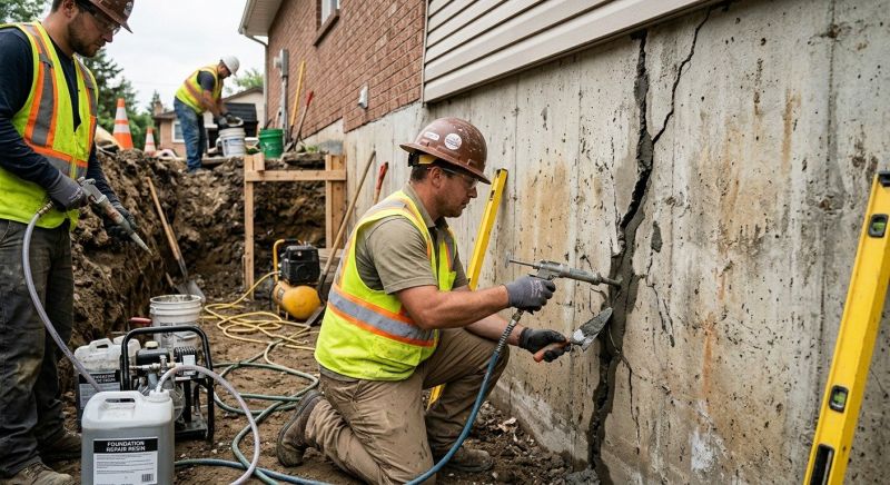 Cracked Foundation Repair in Daytona Beach, FL
