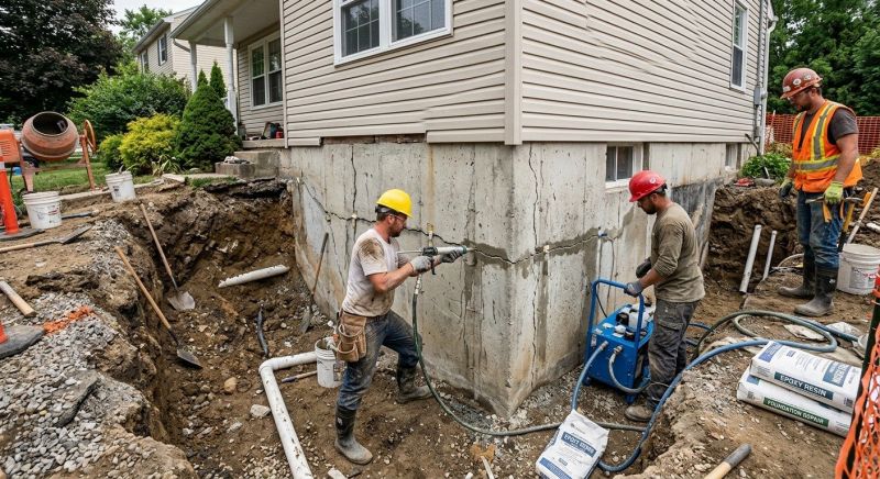 Cracked Foundation Repair in Ormond Beach, FL