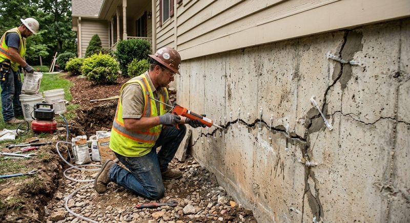 Cracked Foundation Repair in Ormond Beach, FL