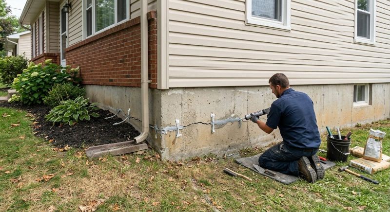 Cracked Foundation Repair in Port Orange, FL