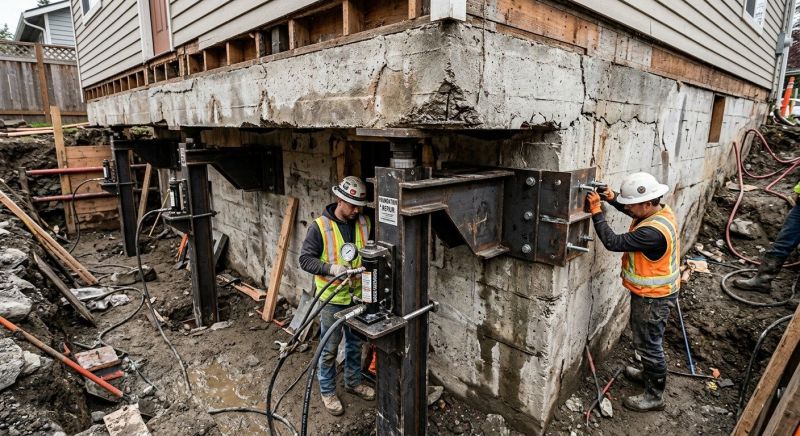 Foundation Lifting in Ormond Beach, FL