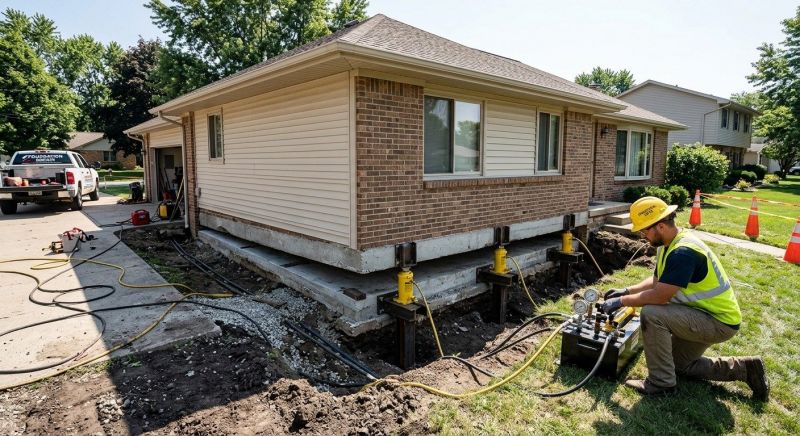 Foundation Lifting in Palm Coast, FL
