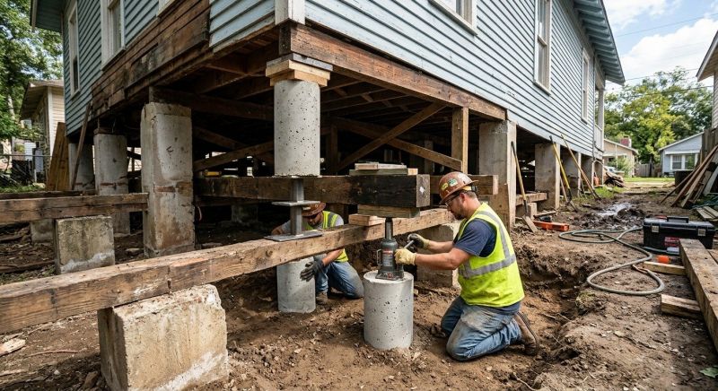 Foundation Pier Repair in Volusia County, FL