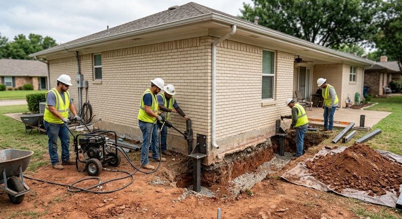 Foundation Stabilizing in Bunnell, FL