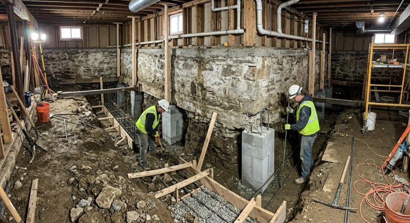 Foundation Underpinning in Volusia County, FL
