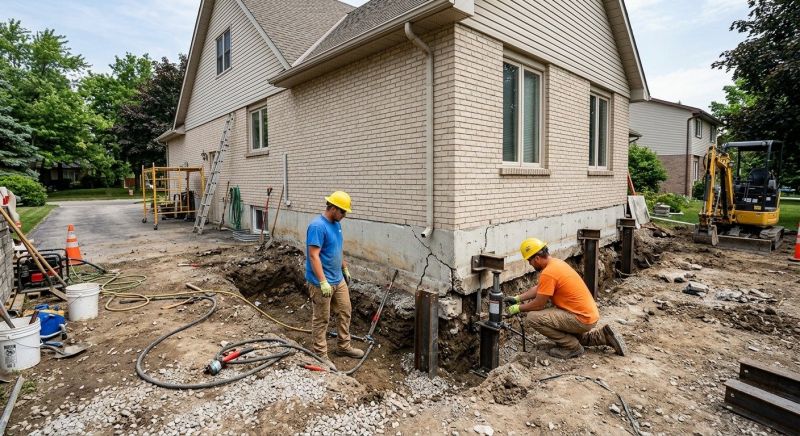 Helical Piers Installation in Volusia County, FL