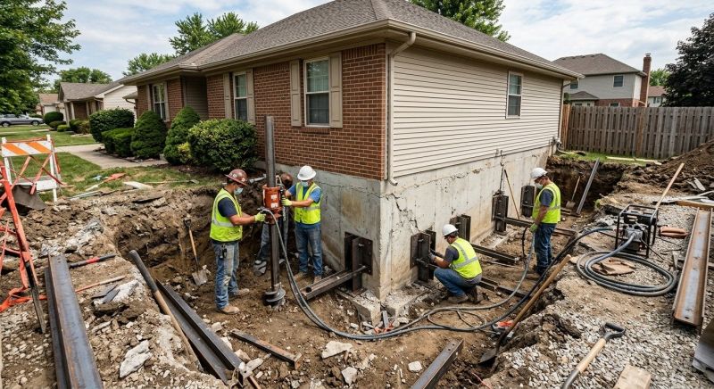 House Foundation Repair in Ormond Beach, FL