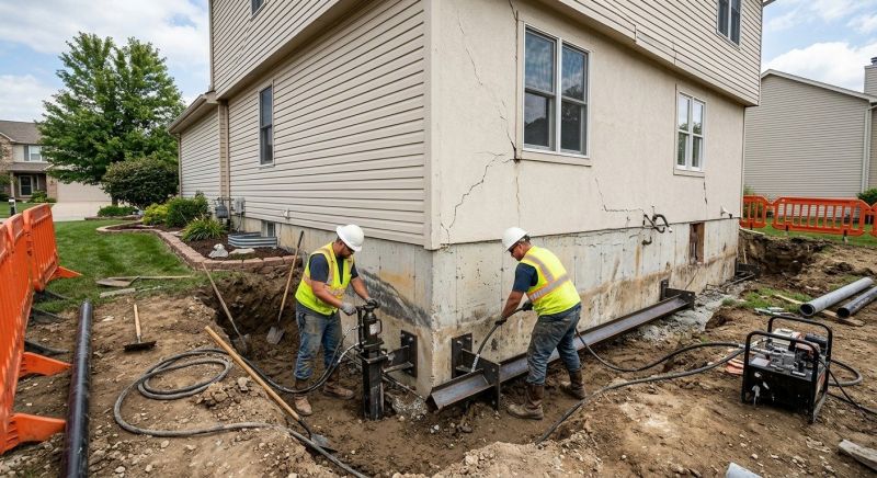 Sinking Foundation Repair in Bunnell, FL
