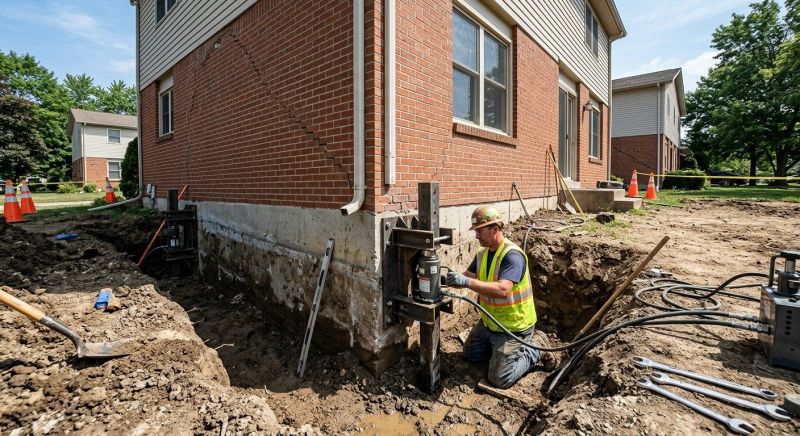 Sinking Foundation Repair in Volusia County, FL