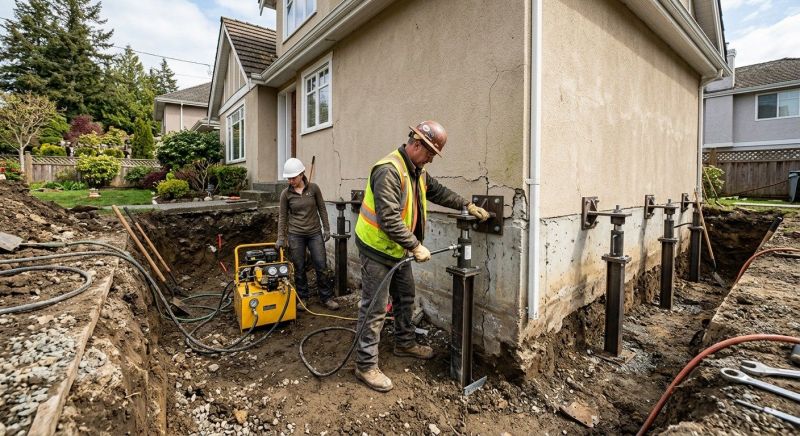 Sinking Foundation Repair in Volusia County, FL