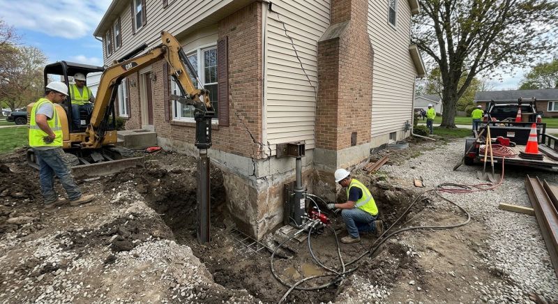 Sinking Foundation Repair in New Smyrna Beach, FL
