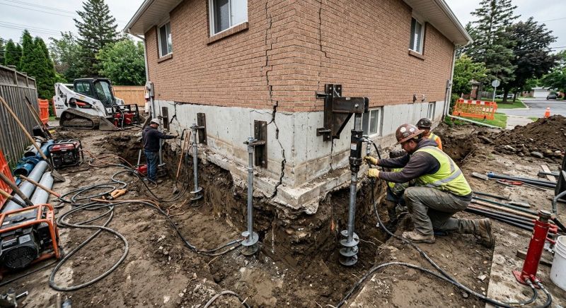 Sinking Foundation Repair in Ormond Beach, FL
