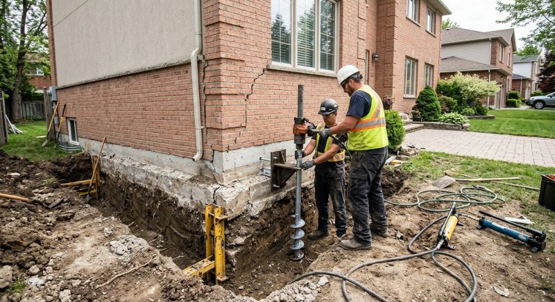 Sinking Foundation Repair in Port Orange, FL